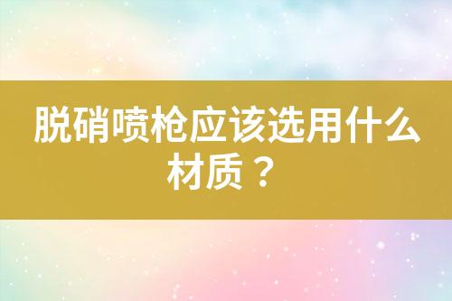 水泥脫硝噴槍是什么？